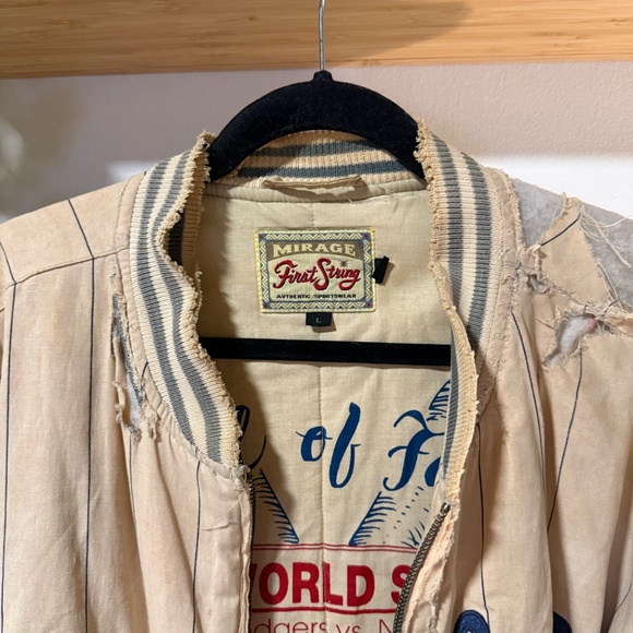 Vintage Brooklyn Dodgers 1955 World Series Varsity Jacket – Distressed - Picture 6 of 8